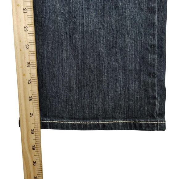 Cody James Jeans Mens 42x30 Dark Wash Straight Bootcut Denim Western - Picture 3 of 10